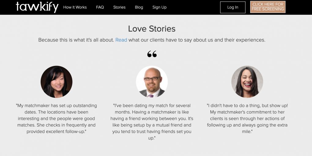 Tawkify love stories