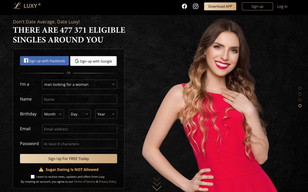 Luxy Review The Dating App for Millionaires Hookeepr