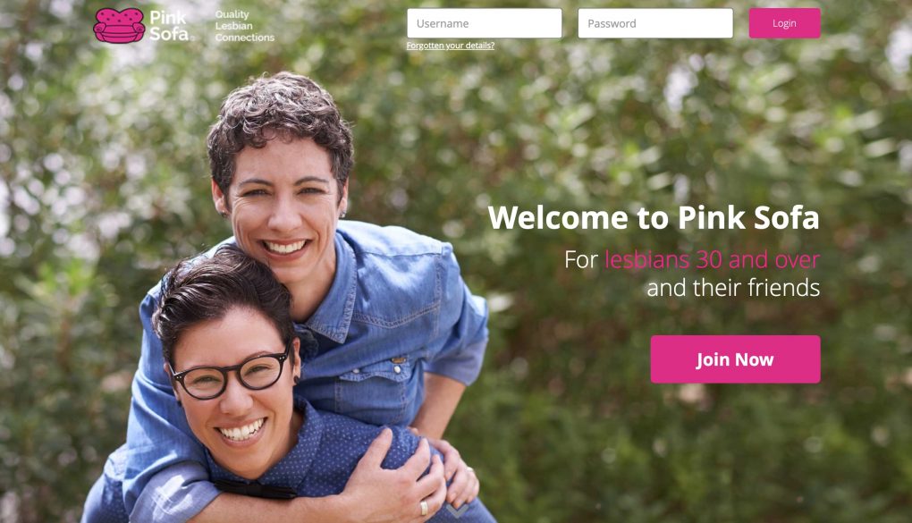 Pink Sofa main page